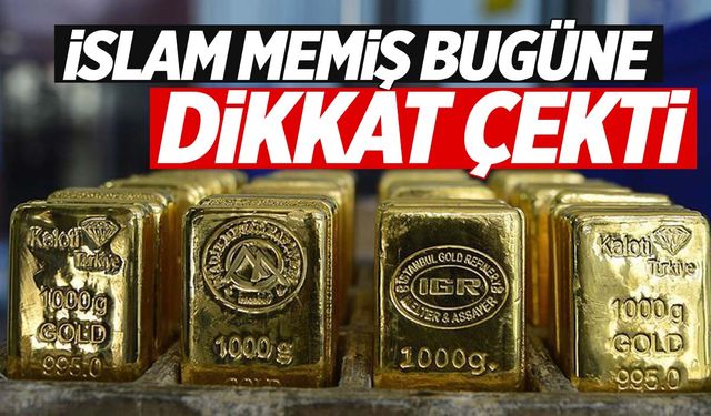 İslam Memiş bugüne dikkat çekti!