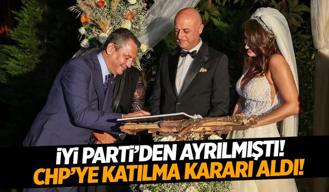 İYİ Parti'den istifa eden Ümit Özlale CHP'ye katılacak