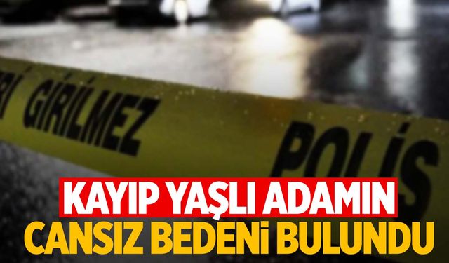 İzmir’de kayıp yaşlı adam ağaca asılı halde bulundu!