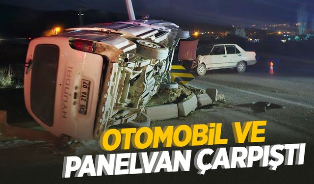 İzmir’de otomobille panelvan çarpıştı: 6 yaralı