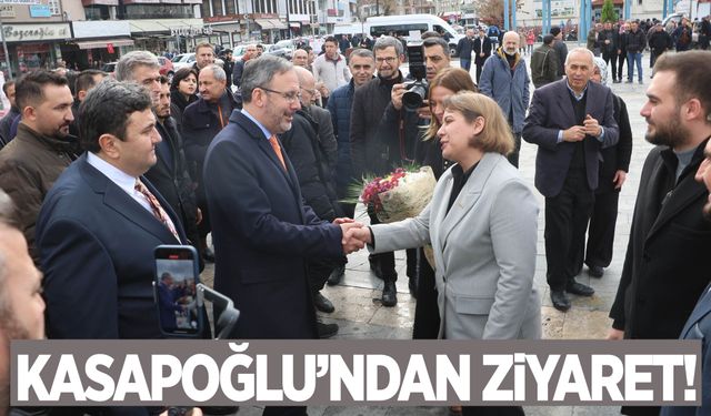 Kasapoğlu'ndan Başkan Vekili Gündüz'e ziyaret