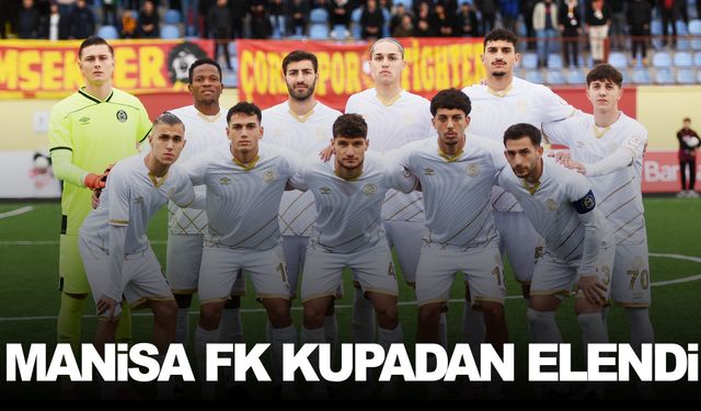 Manisa FK kupaya veda etti... Çorluspor tur atladı