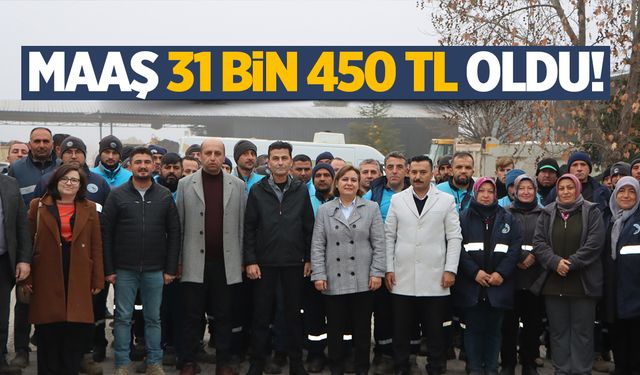 Manisa’da maaşlara zam: 31 bin 450 TL