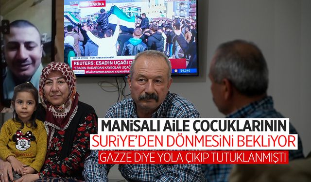 Manisalı aile çocuklarını bekliyor! Suriye'de esir düşmüştü...