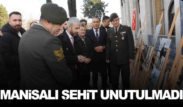 Manisalılar şehit Enes Budak’ı unutmadı