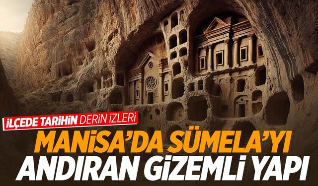 Manisa’nın Sümela’sı… Gizemli alan Manisa’nın o ilçesinde yer alıyor!