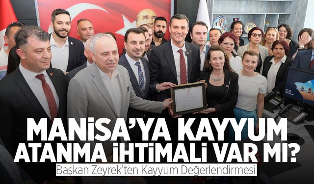 Manisa’ya Kayyum Atanma İhtimali Var Mı? Ferdi Zeyrek Konuştu…