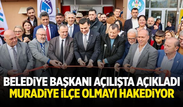 Muradiye'ye yeni bina! Başkan açıkladı... İlçe olmayı hakediyor