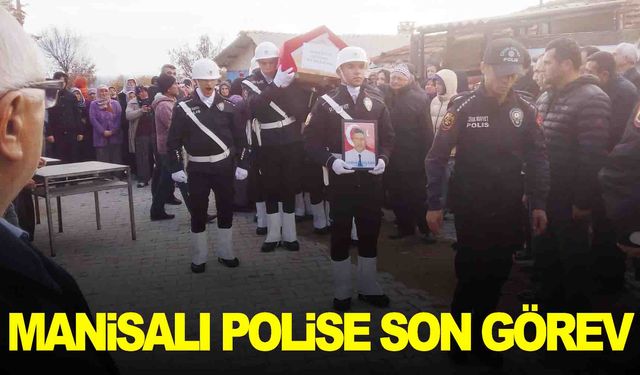 Devriye görevinde hayatını kaybetmişti… Polis memuruna son görev