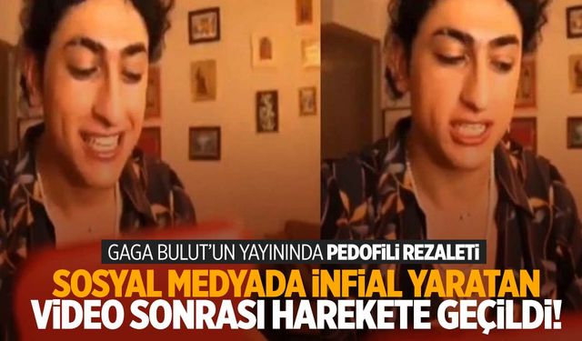 Rezalet yayına sosyal medyada tepki yağdı! Gaga Bulut ve pedofili sapık için soruşturma başlatıldı!