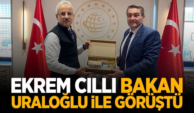 Ekrem Cıllı, Ankara’da: Büyükbelen yolu için harekete geçildi!