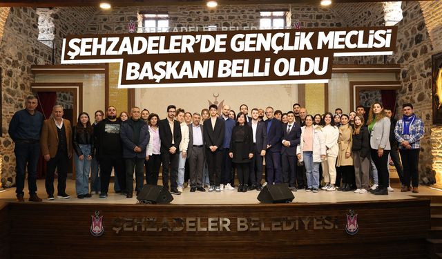 Şehzadeler’de gençlik meclisi başkanı belli oldu