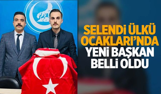 Selendi Ülkü Ocakları’nda yeni başkan belli oldu