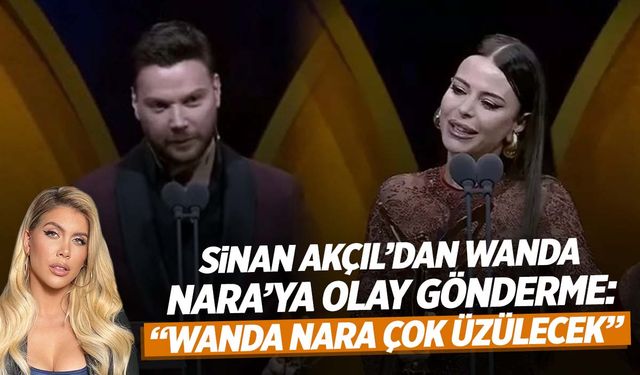 Sinan Akçıl’ın Simge Sağın anonsu sosyal medyada olay oldu: Wanda Nara çok üzülecek