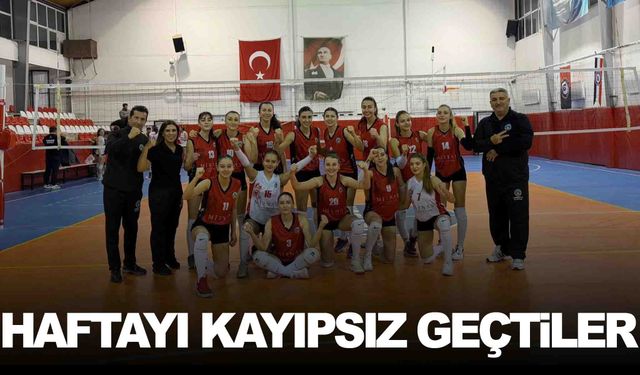 Turgutlu Belediyespor kadın takımları haftayı kayıpsız geçti