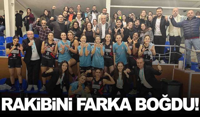 Turgutlu kadın basket deplasmanda farklı kazandı: 47-78