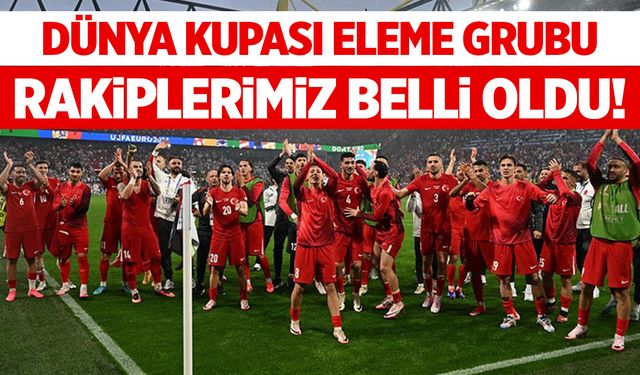 Türkiye’nin 2026 Dünya Kupası Avrupa Elemeleri rakipleri belli oldu!