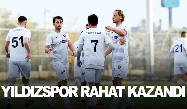 Yıldızspor 3 puanı 3 golle aldı: 3-0