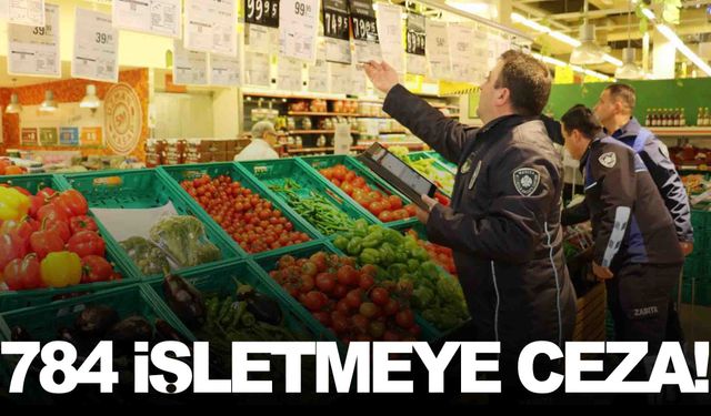 Manisa’da 2024’te 784 işletmeye ceza kesildi!