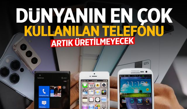 Bir devrin sonu! Herkesin kullandığı telefon artık üretilmeyecek...