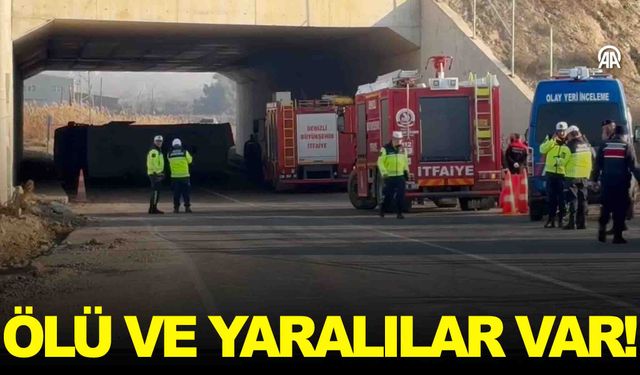 Ege’de facia… İşçi servisi devrildi… Çok sayıda ölü ve yaralı var!