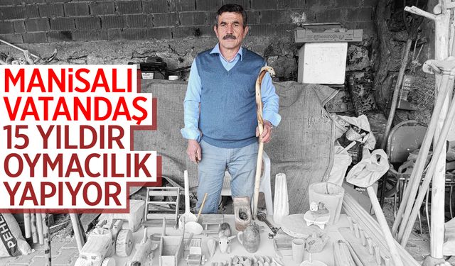 El emeğiyle yaptığı eşyalara vatandaşlar yoğun ilgi gösteriyor