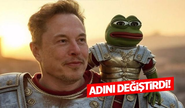 Elon Musk adını değiştirdi!