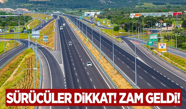 Yeni yılda Köprü ve otoyol geçiş ücretlerine zam geldi!