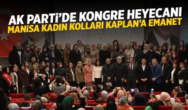 AK Parti kadın kollarında Kaplan güven tazeledi