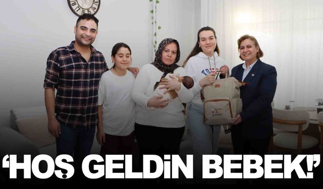 Kula'da "Hoş geldin bebek" projesi başladı