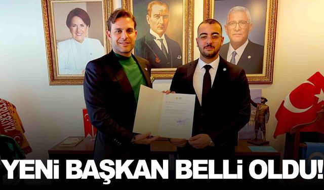 İYİ Parti’nin gençlik kolları başkanı belli oldu