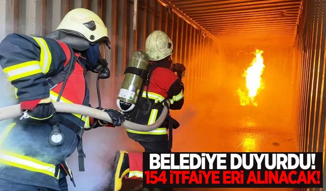 İzmir Büyükşehir Belediyesi 154 İtfaiye Eri alımı yapacak!