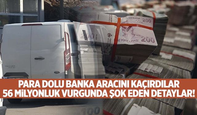 İzmir’de kamu bankasının para dolu aracı kaçırıldı… Ailecek bankayı soyup parayı toprağa gömdüler!