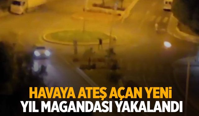 İzmir’de korku dolu anlar… Kurusıkı tabanca ile havaya ateş açtı! Yeni yıl magandası yakalandı