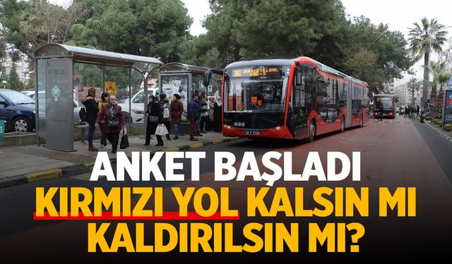 Manisa kırmızı yol anketi başladı! İşte anket linki…