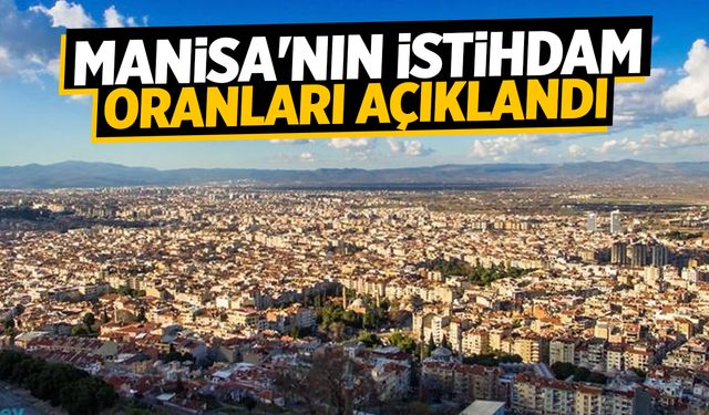 Manisa'nın iş gücü verileri ortaya çıktı