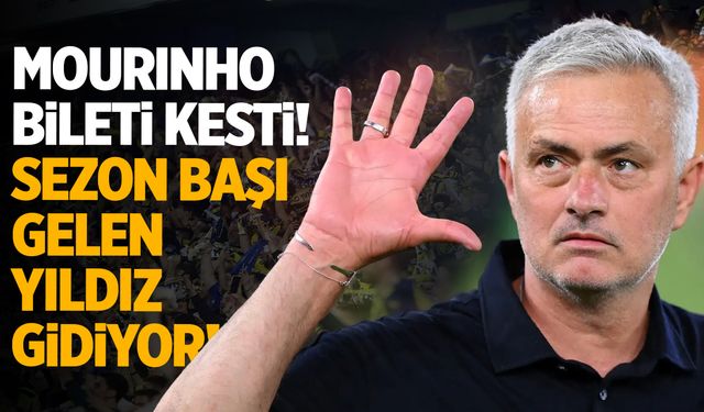 Mourinho tamam dedi! Sezon başı gelen yıldız yolcu!