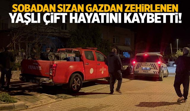 Muğla’da yürek yakan olay! Karı-koca sobadan sızan gazdan zehirlenerek hayatını kaybetti