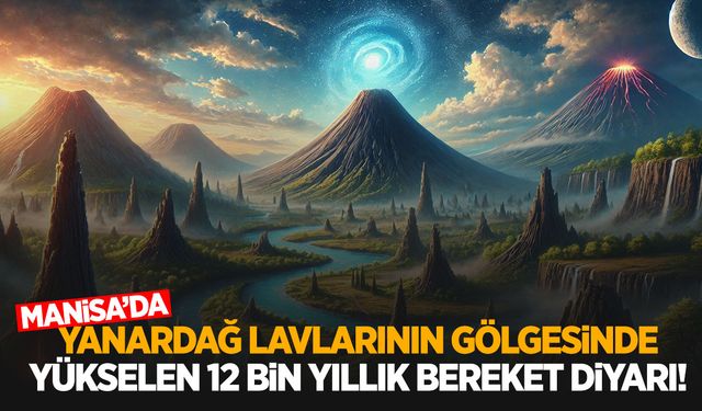 Manisa’da tanrıların lavları durdurduğu yer! 12 bin yıllık miras…