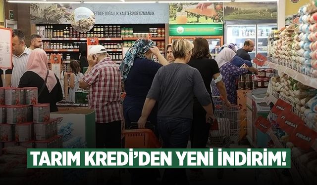 Tarım Kredi’den yeni indirim!