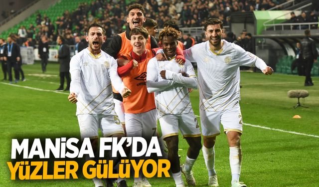 Manisa FK, Sakaryaspor galibiyetiyle moral buldu