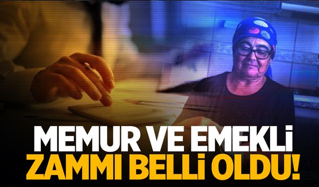 TÜİK enflasyon verilerini açıkladı! Memur ve emekli zammı belli oldu!