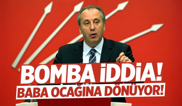 Türk siyasetini hareketlendiren iddia! Muharrem İnce dönüyor...