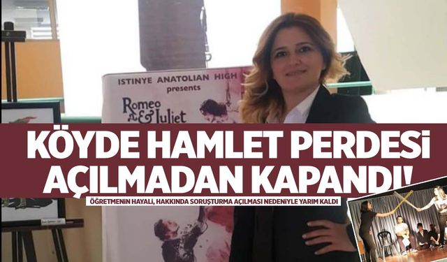 Manisa’da bir öğretmenin İngilizce tiyatro hayali ‘soruşturma’ya takıldı!