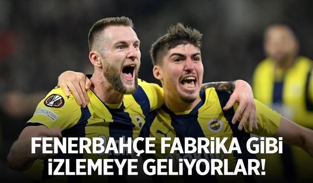 Fenerbahçe fabrika gibi... Genç yeteneği izlemeye geliyorlar