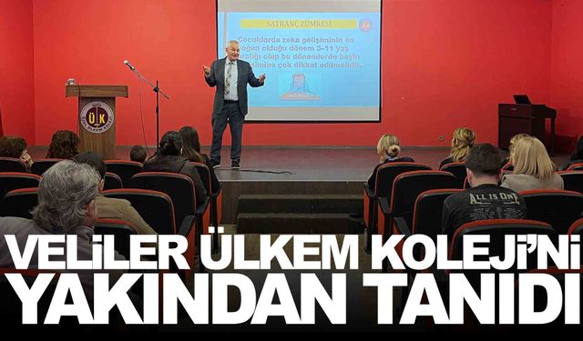 Öğrenci velileri Ülkem Koleji’ni yakından tanıdı