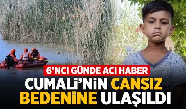 6 gün sonra Cumali’den acı haber geldi!