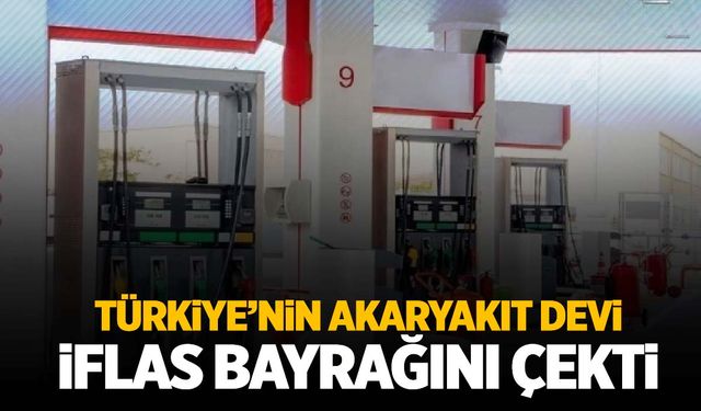 Akaryakıt sektöründe şok… Bir dev daha konkordato ilan etti!