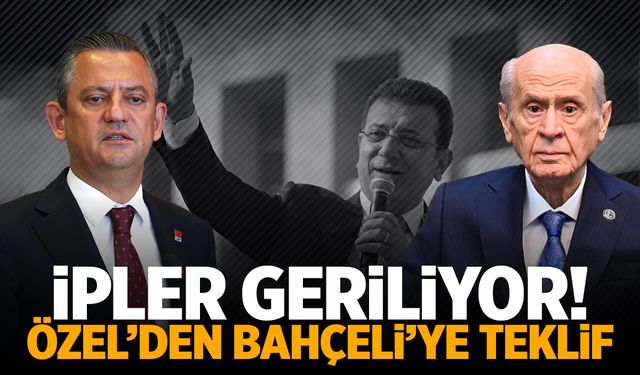 İpler geriliyor... Özgür Özel'den Devlet Bahçeli'ye teklif