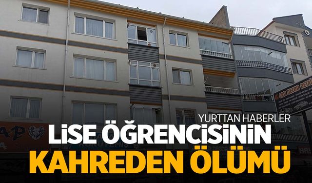 Lise öğrencisinin kahreden ölümü… 30 metreden apartman boşluğuna düştü!